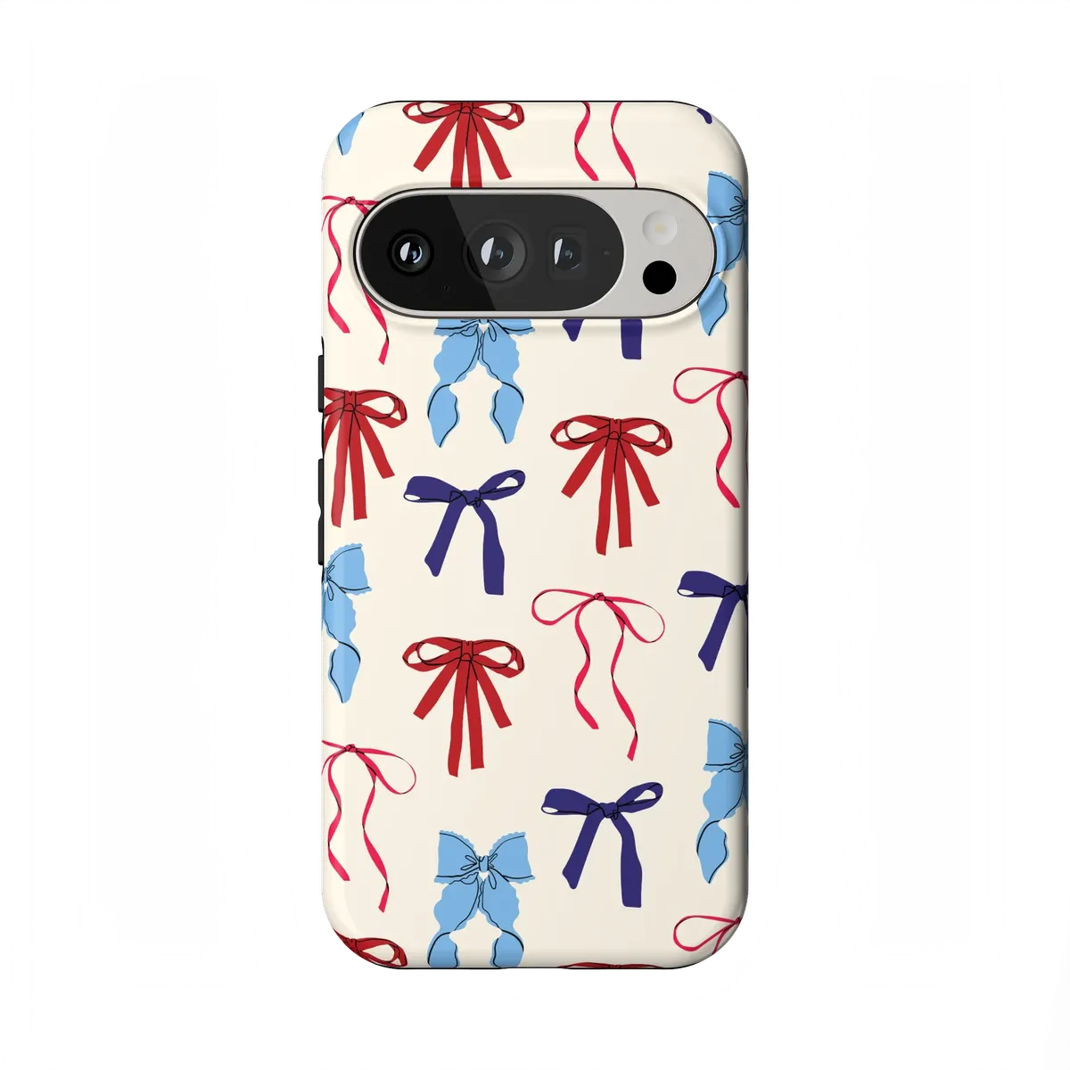 American Girlie | Red White & Blue Bows Case