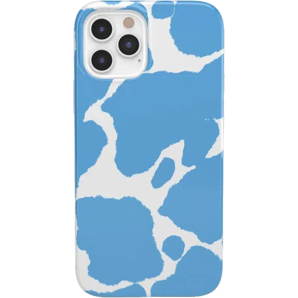 Current MOOd | Light Blue Cow Print Case