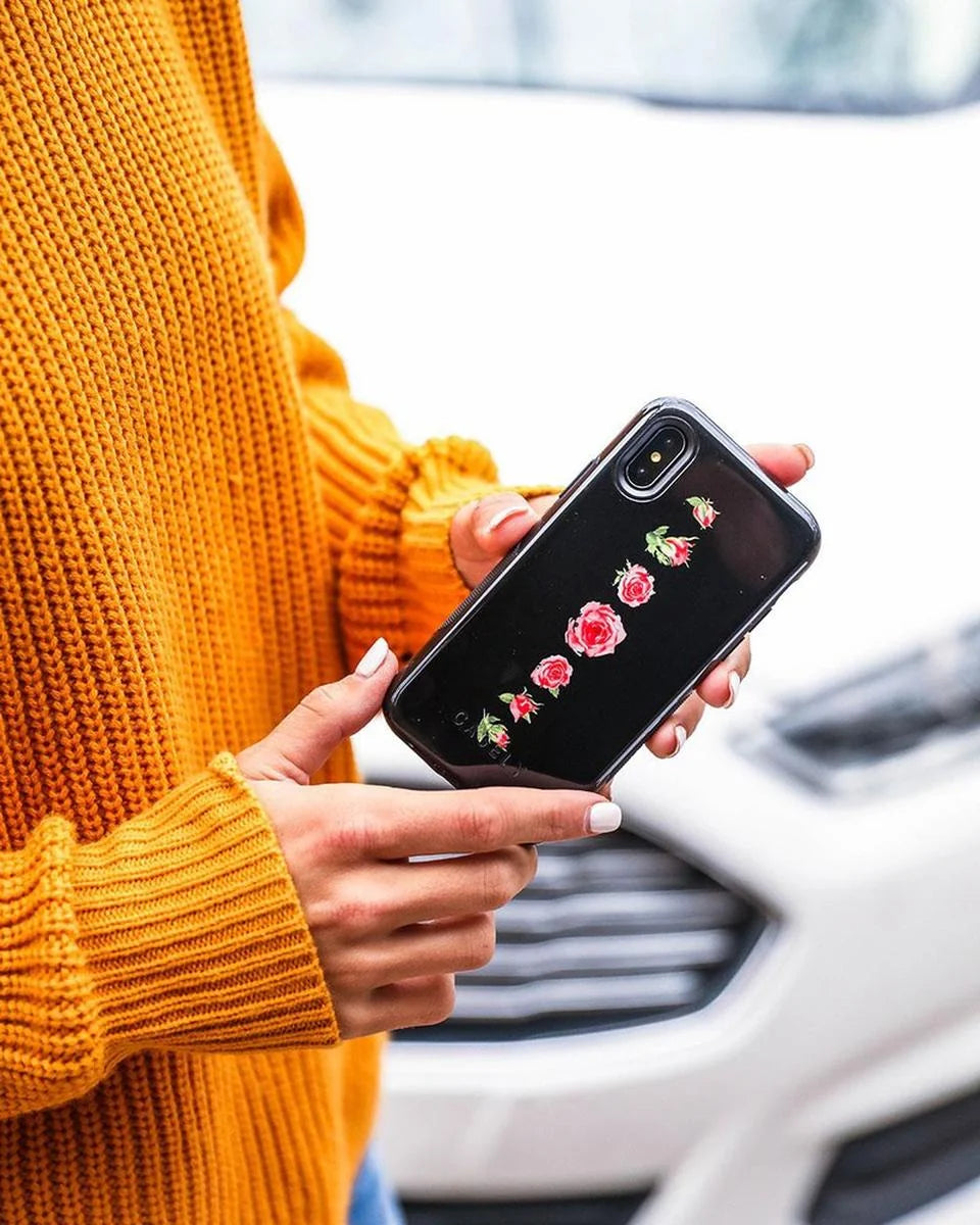 Accept the Rose | Blooming Red Rose Floral Case
