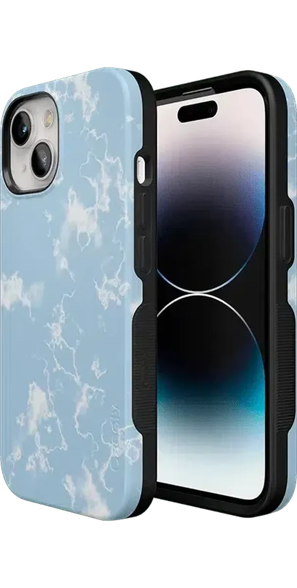 Light Blue Skies | Marble Clouds Case