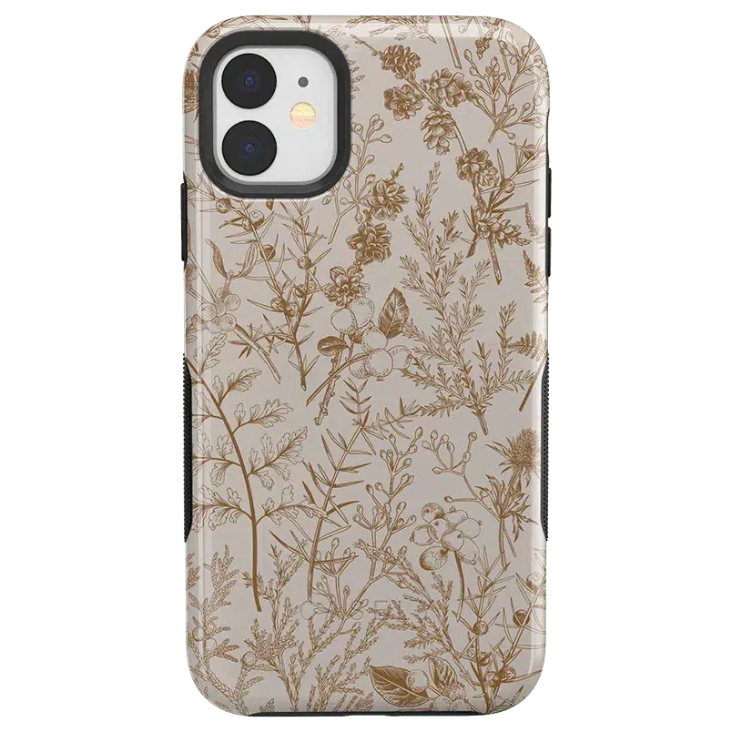 Beige Garden | Neutral Floral Case