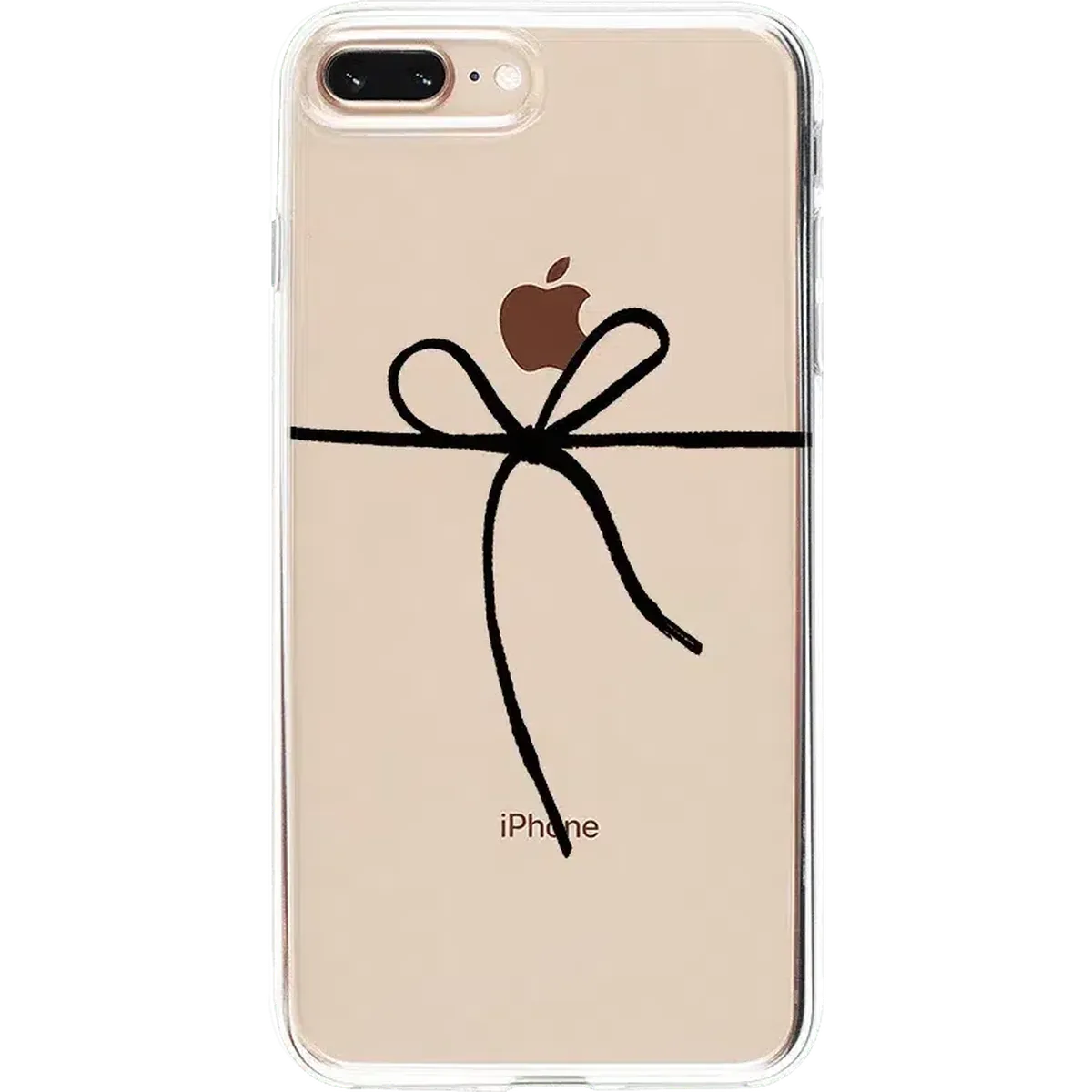 Knot Over U | Clear Ribbon Case