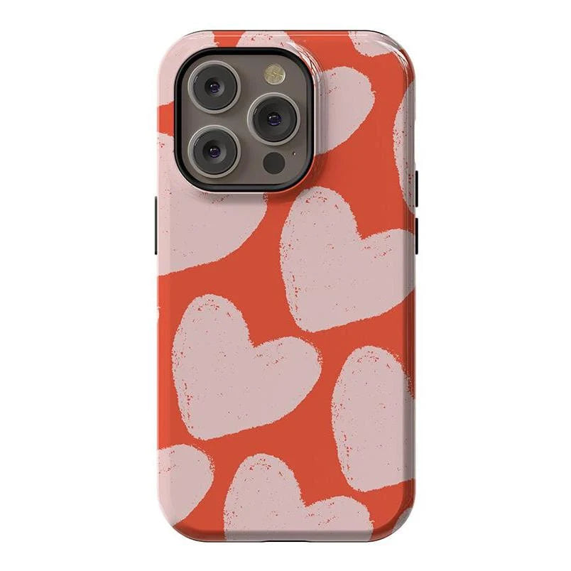 Love You More | Heart Doodle Case