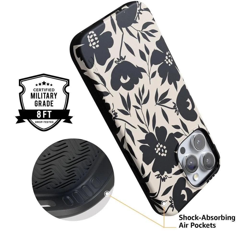 Dark Fantasy | Contrast Floral Case