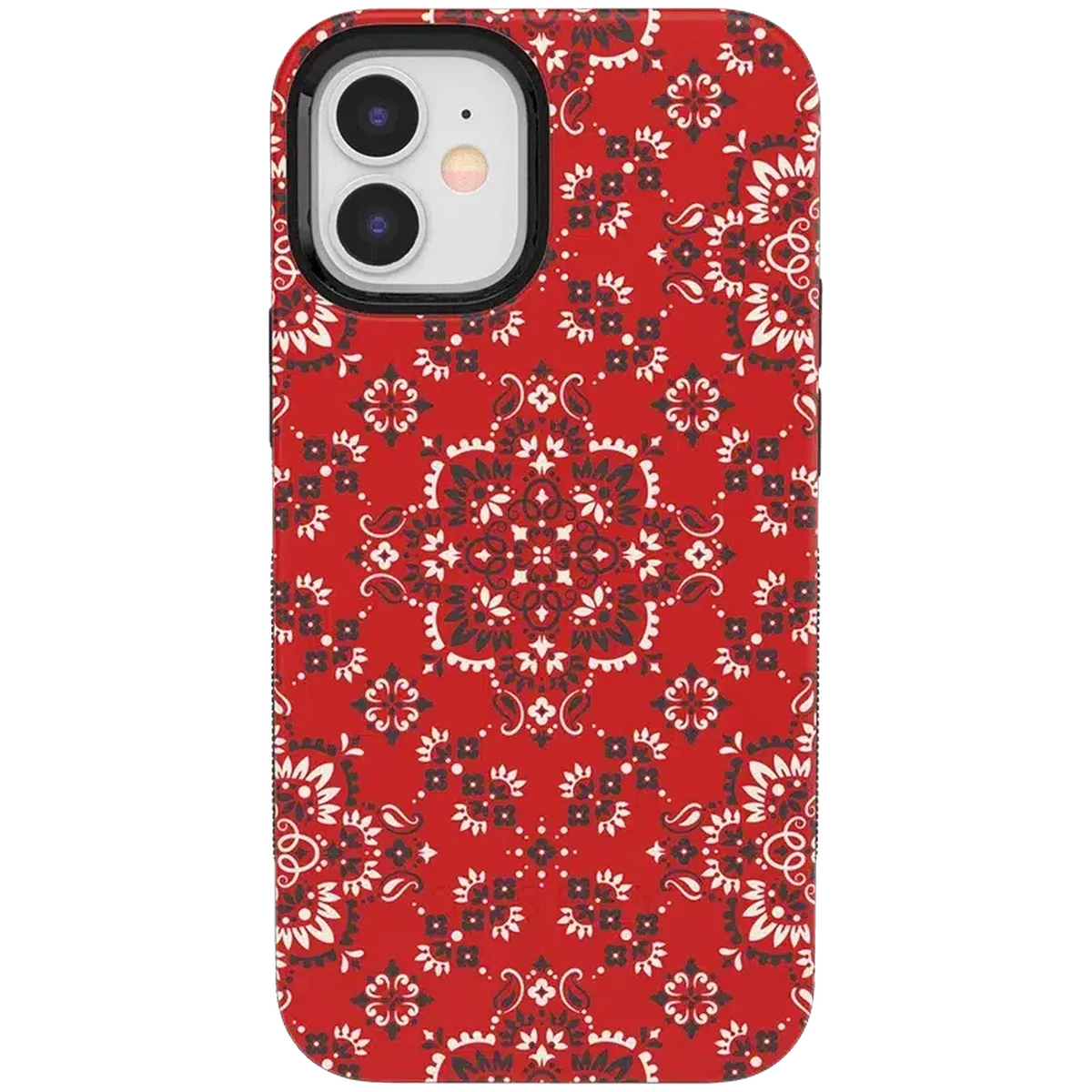 I'm with the Band | Red Bandana Print Case