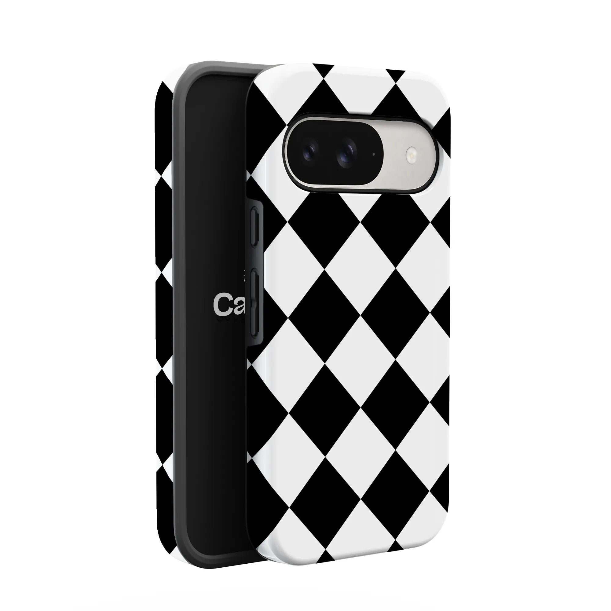 Black Checkerboard | High Contrast Design Case