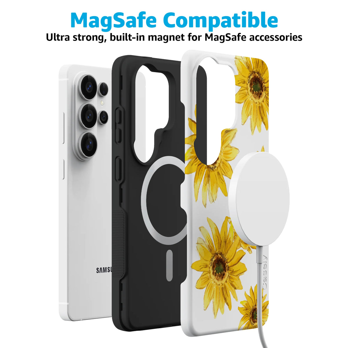 Golden Garden | Yellow Sunflower Floral Samsung Case