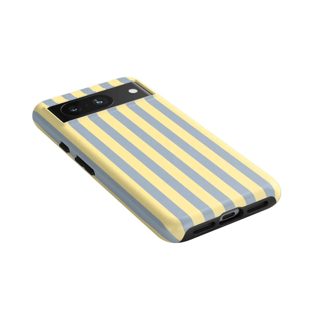Coastline Stripes | Blue & Yellow Case
