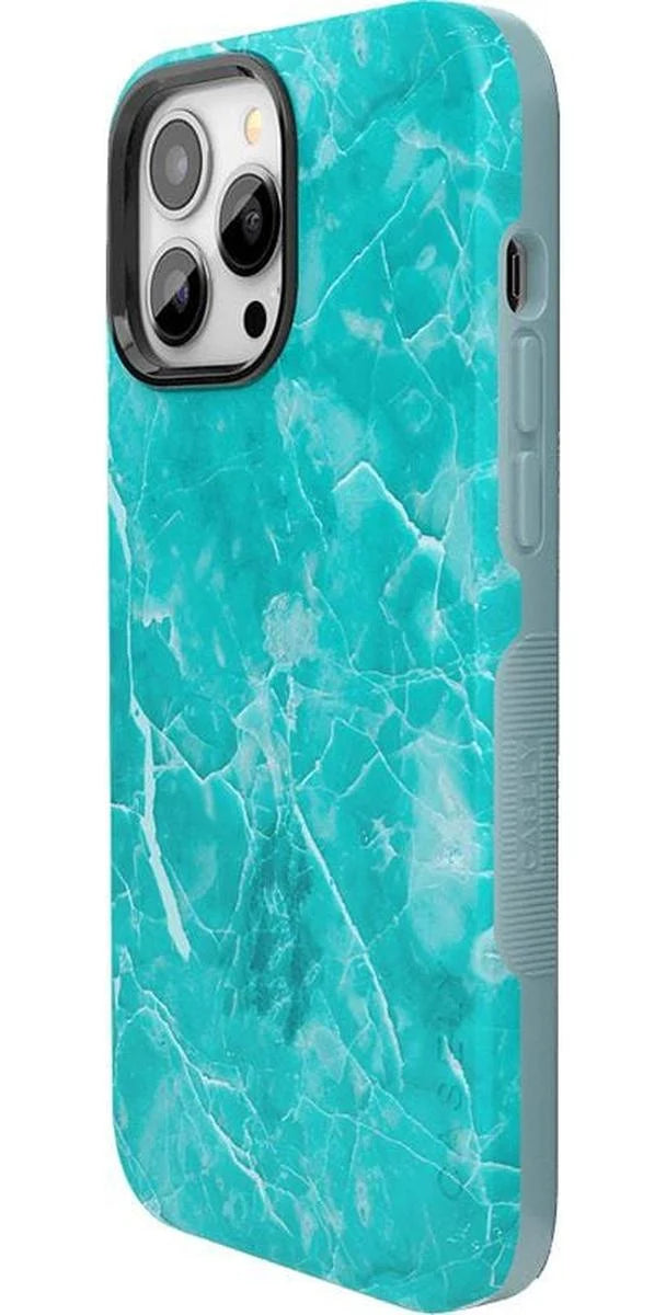 Lost at Sea | Teal Blue Seaglass Case