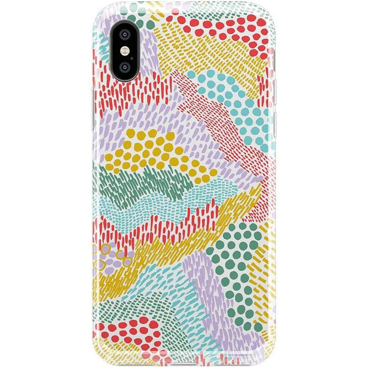 Color Me Happy | Pattern Colorblock Case