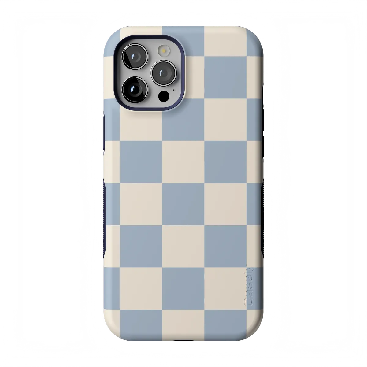 Fit Check | Light Blue Checkerboard Case