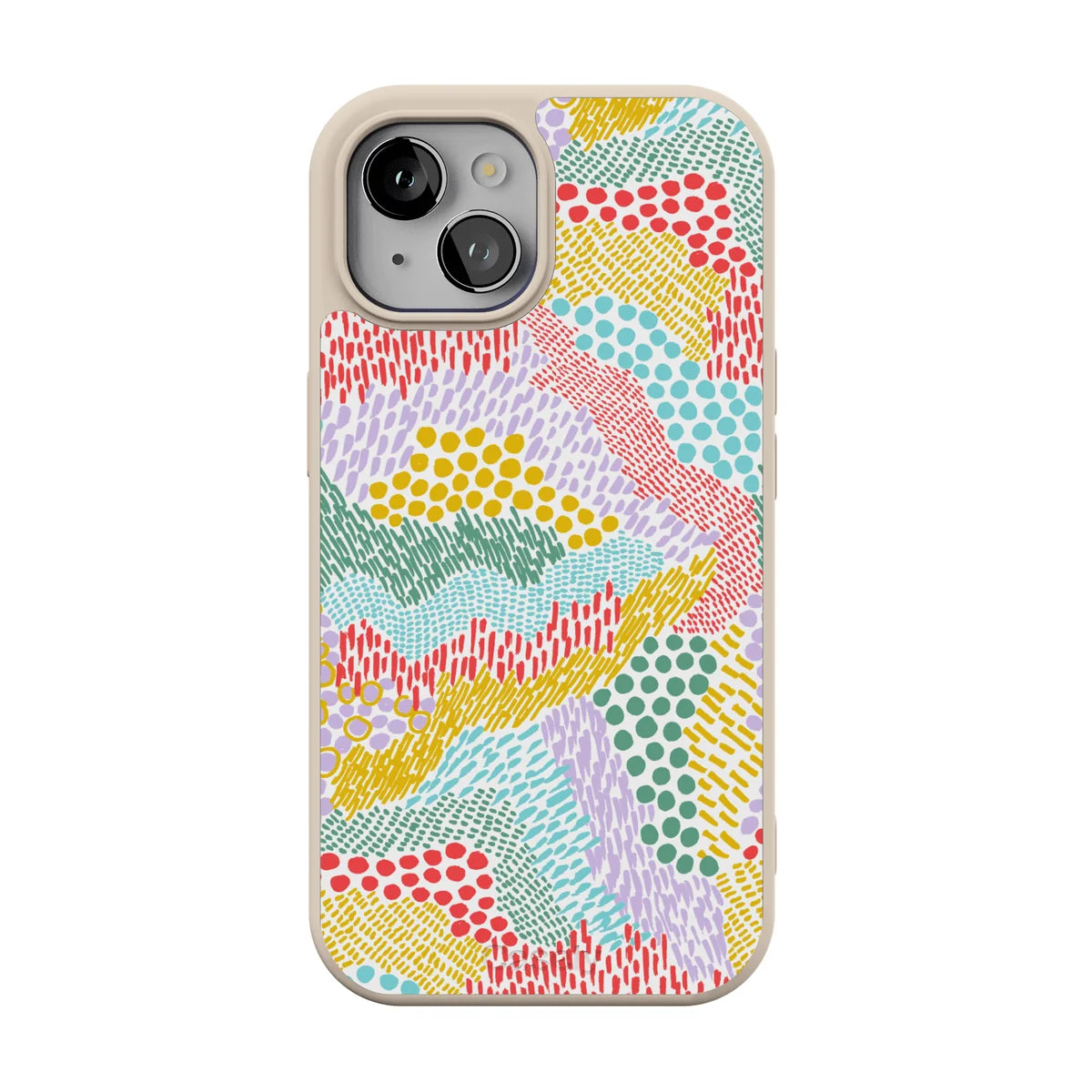 Color Me Happy | Pattern Colorblock Case