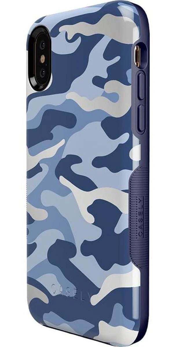 In Formation | Metallic Blue Camo Case