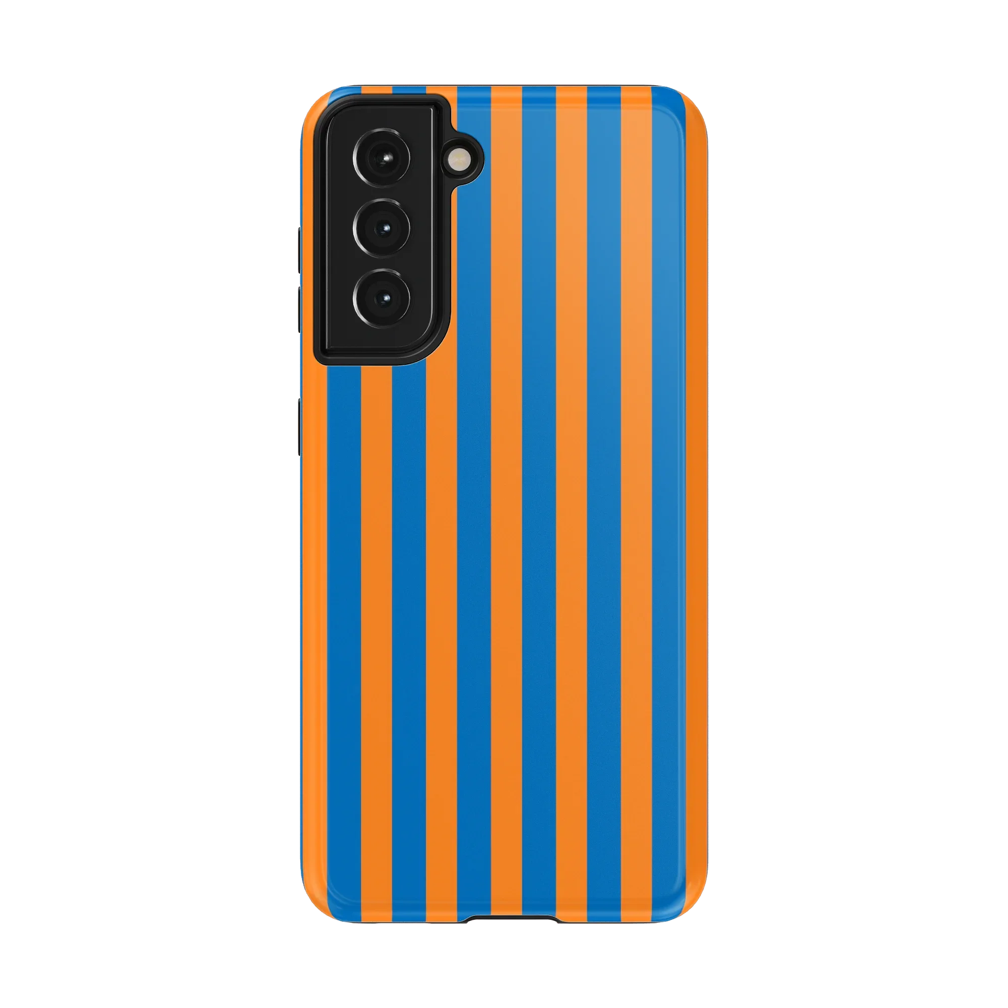 Go New York | Blue & Orange Stripes Case