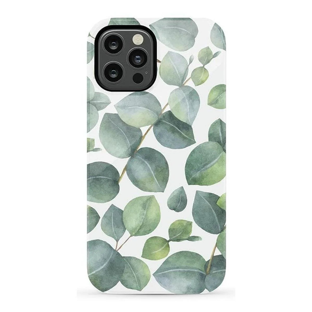 Leaf Me Alone | Green Floral Print Case