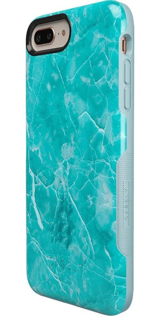 Lost at Sea | Teal Blue Seaglass Case