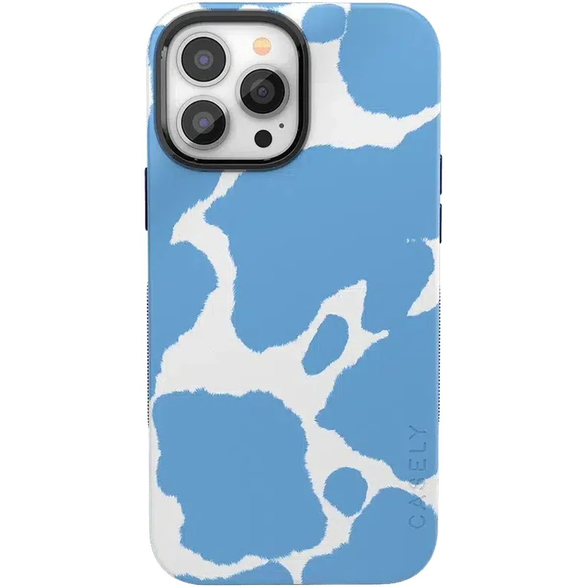Current MOOd | Light Blue Cow Print Case