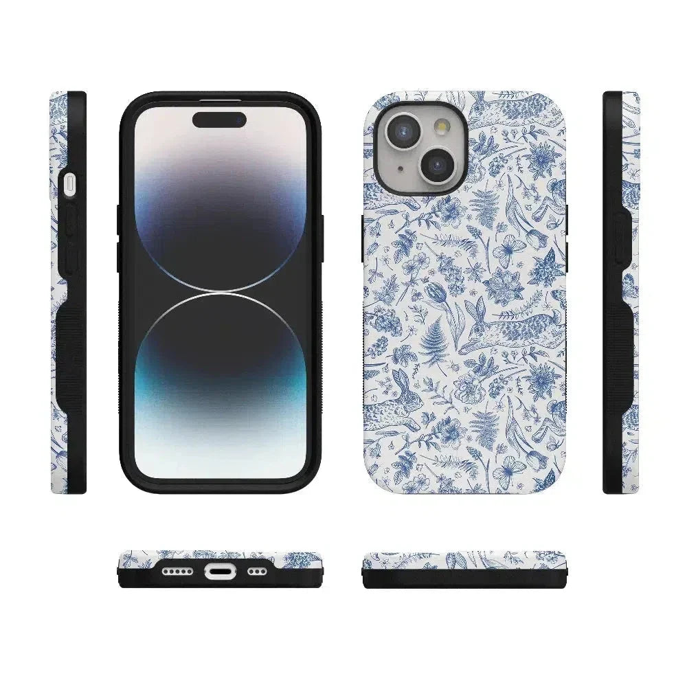 Hop & Bloom | Bunny Toile Case
