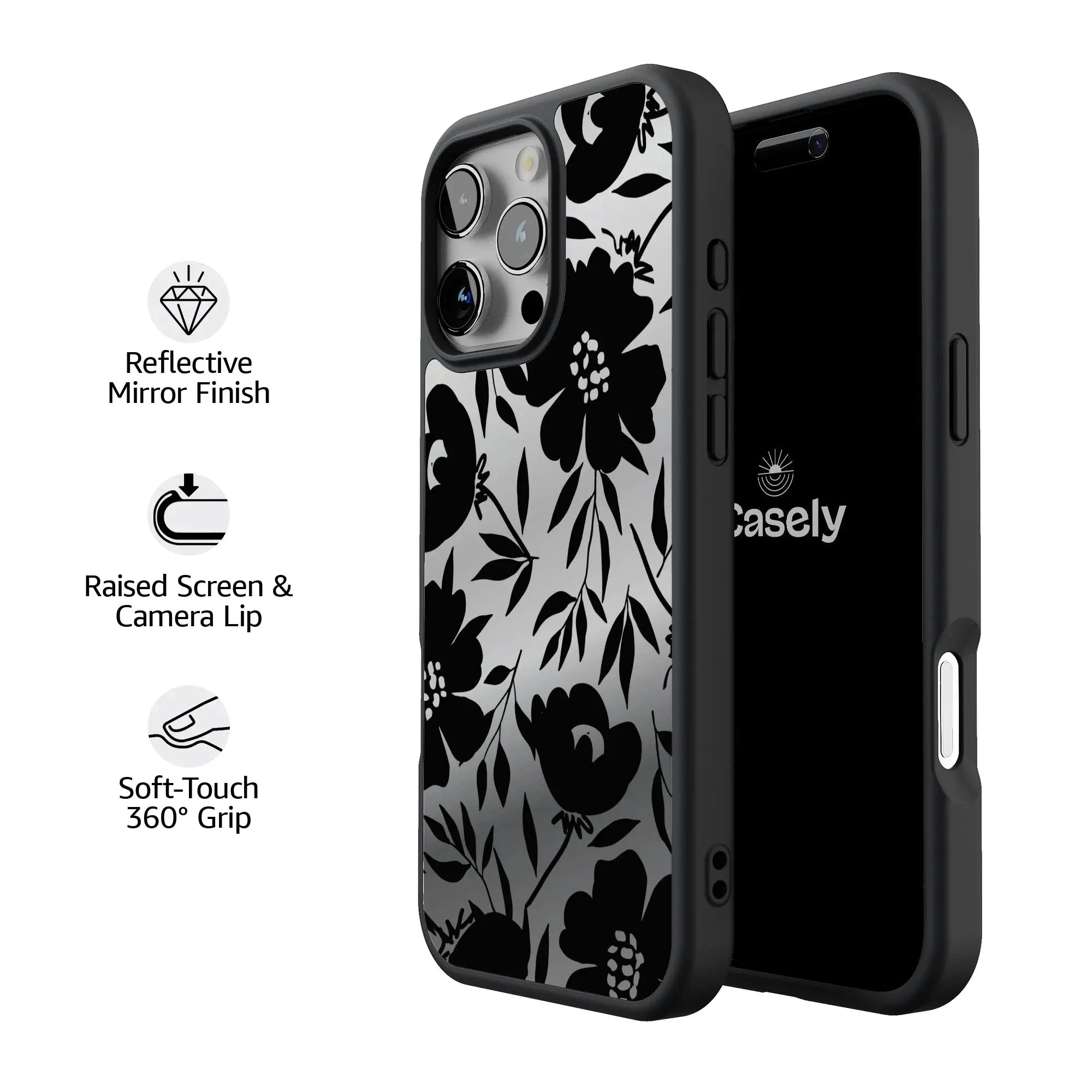 Dark Fantasy | Contrast Floral Case