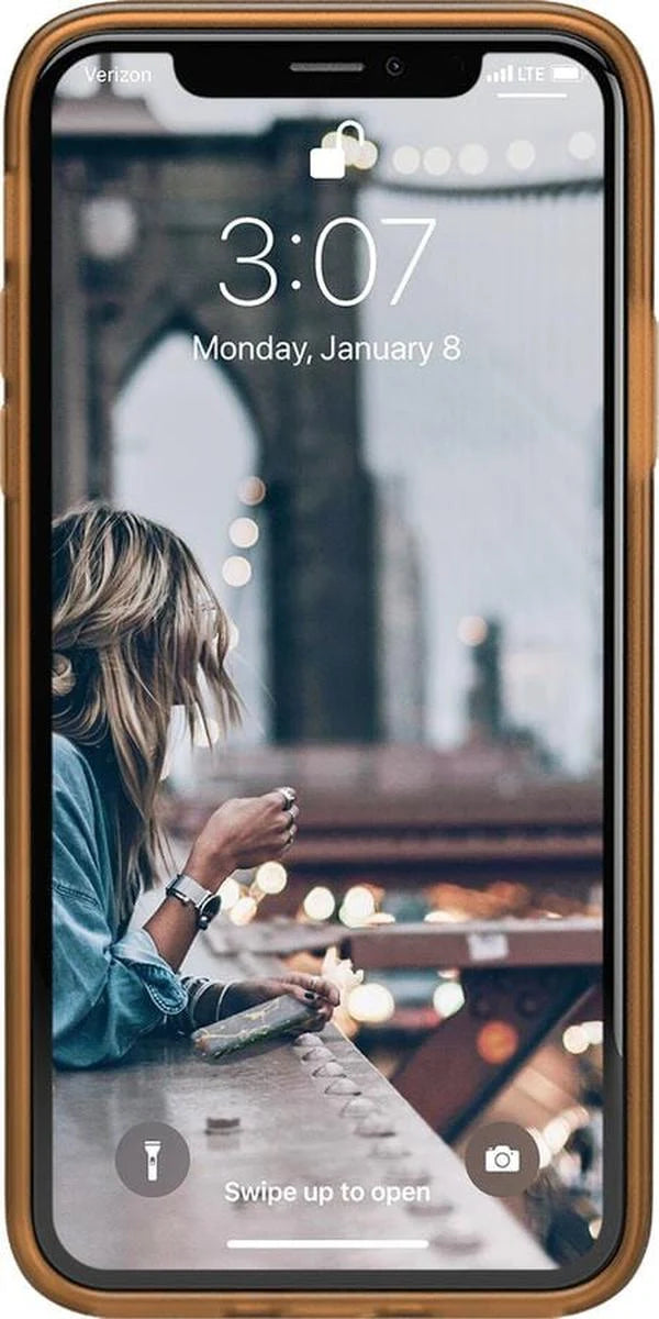 Morning Glow | Orange Pastel Shimmer Case