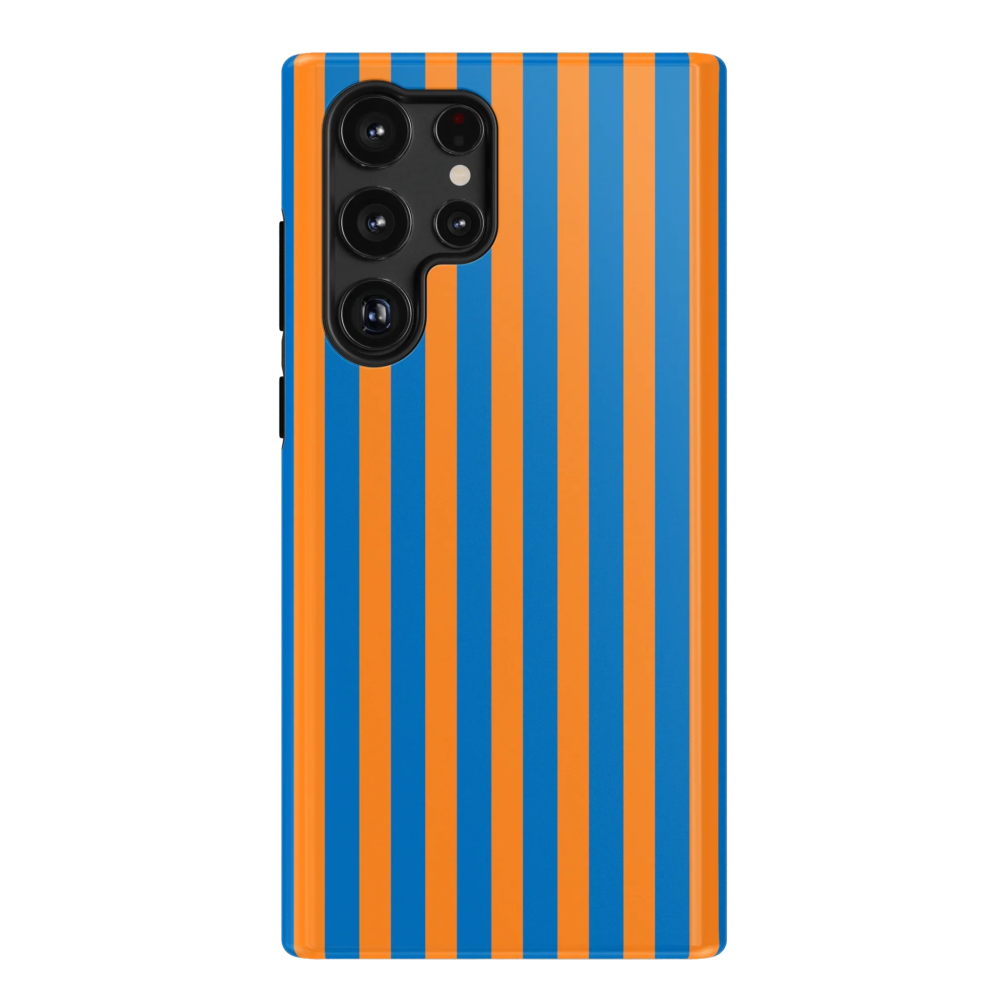 Go New York | Blue & Orange Stripes Case