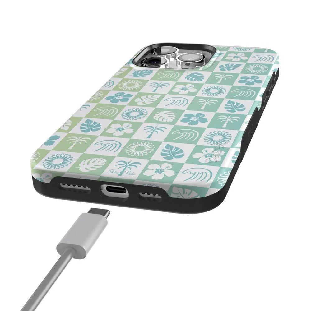 Coastal Checkers | Pura Vida Case