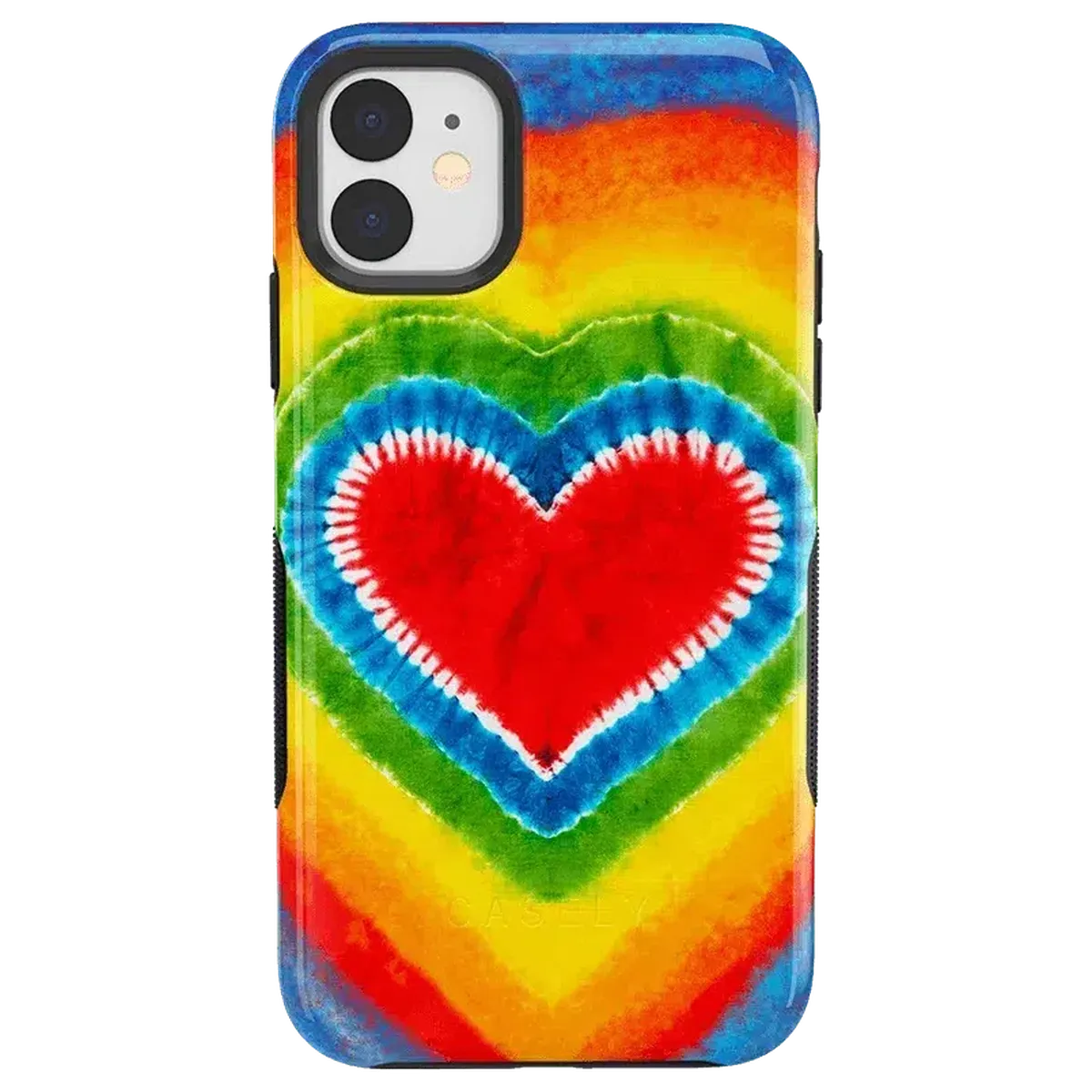I Heart Tie Dye | Rainbow Heart Case