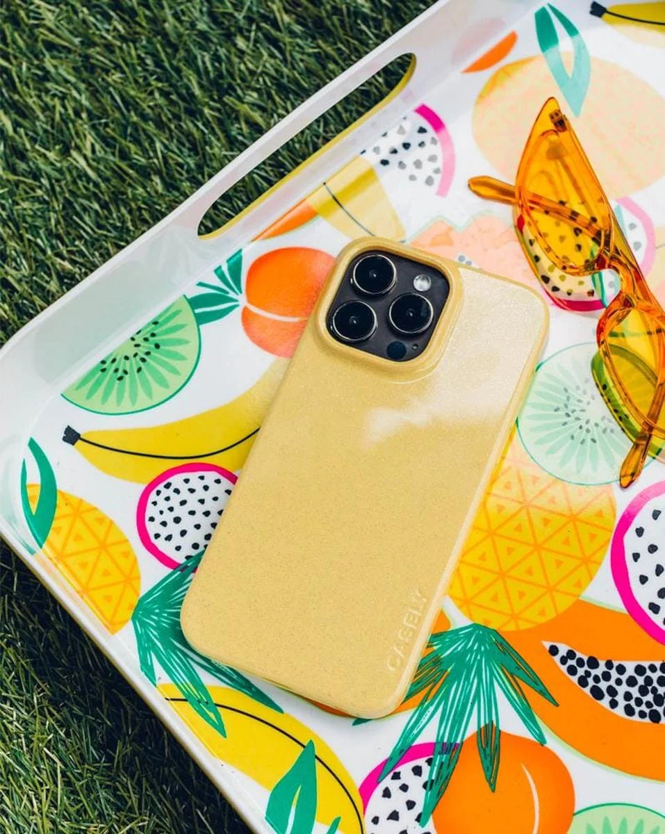 Early Riser | Yellow Pastel Shimmer Case