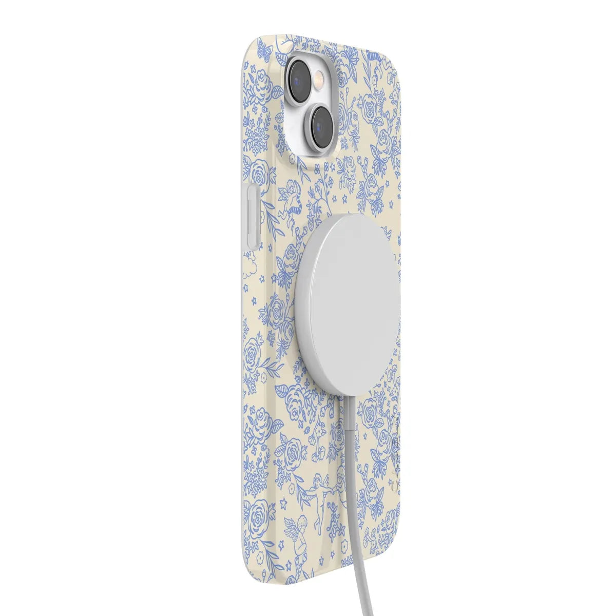 Cupid's Canvas | Periwinkle Floral Case
