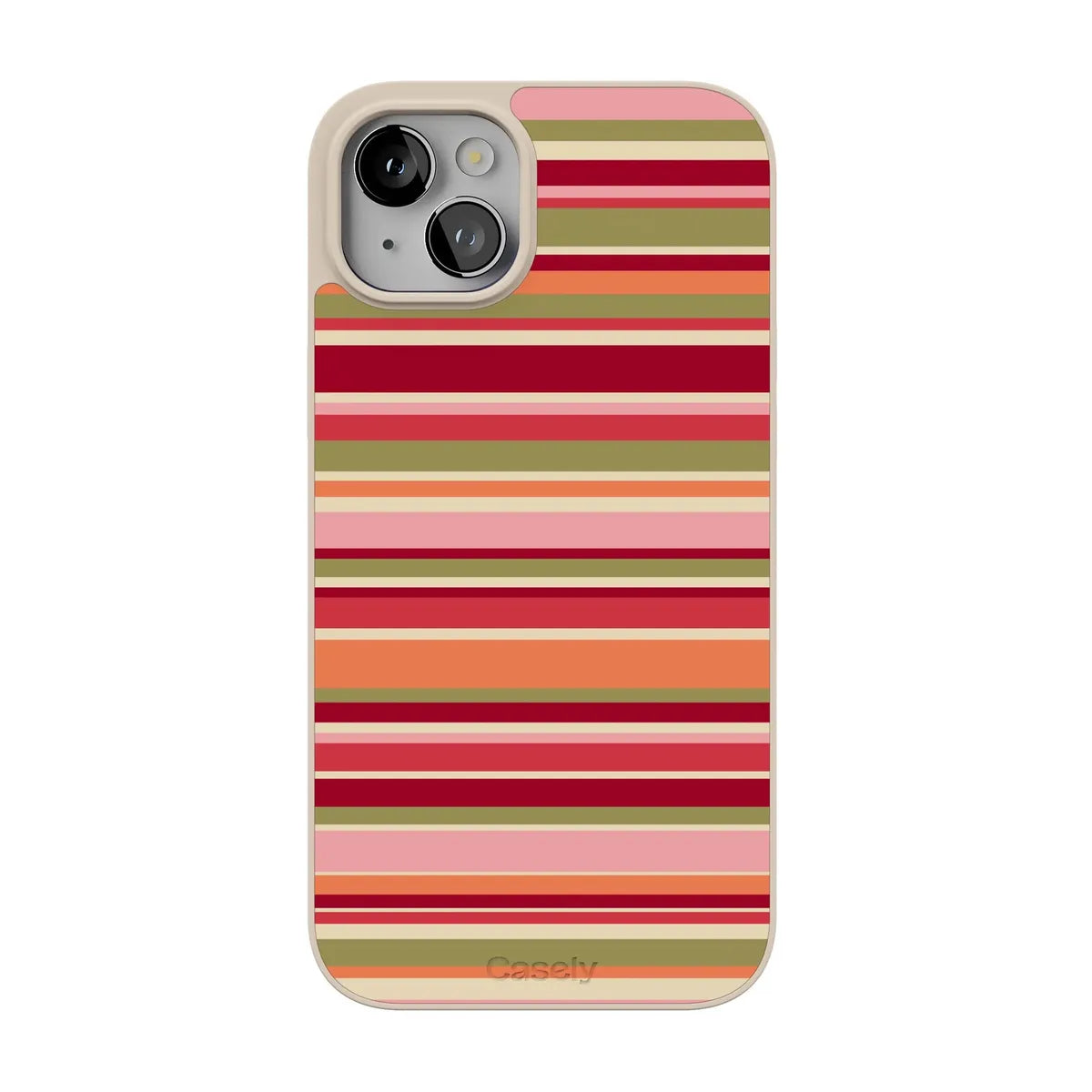 Citrus Stripes | Poolside Print Case
