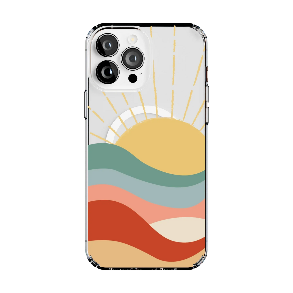 Here Comes the Sun | Colorblock Sunset Case