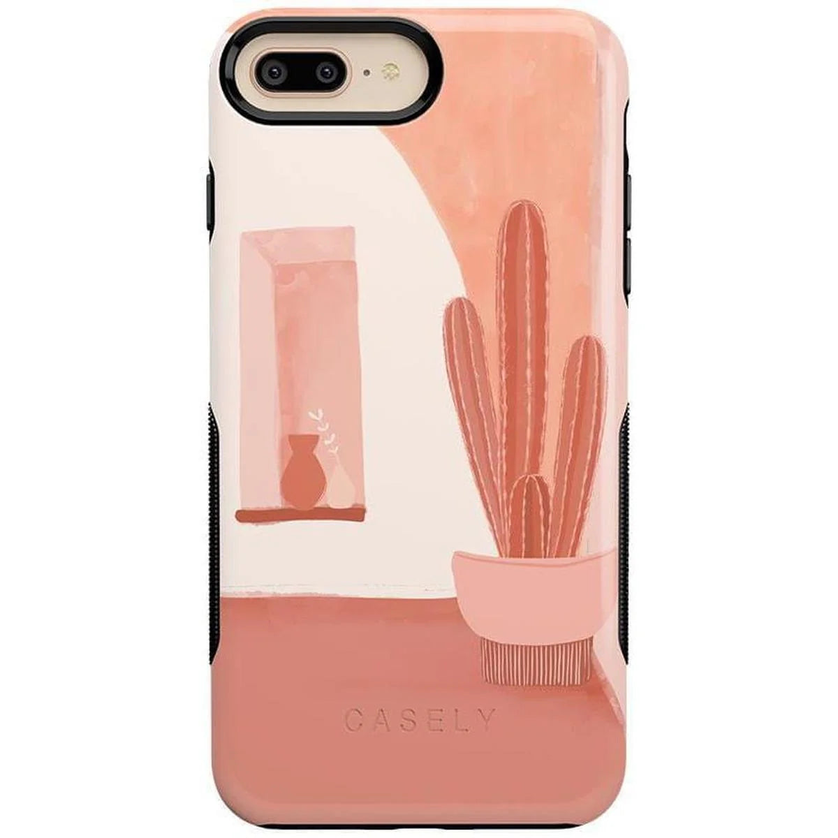 Desert Daze | Peachy Cactus Case