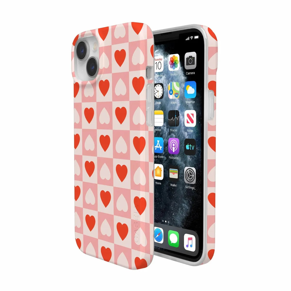 King of My Heart | Checkered Hearts Case