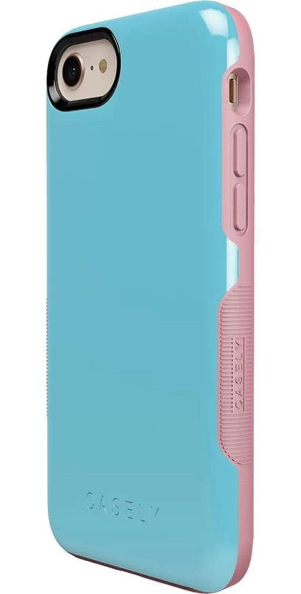 Cotton Candy Electric Blue on Pink | Ultra-Protective Bold Case