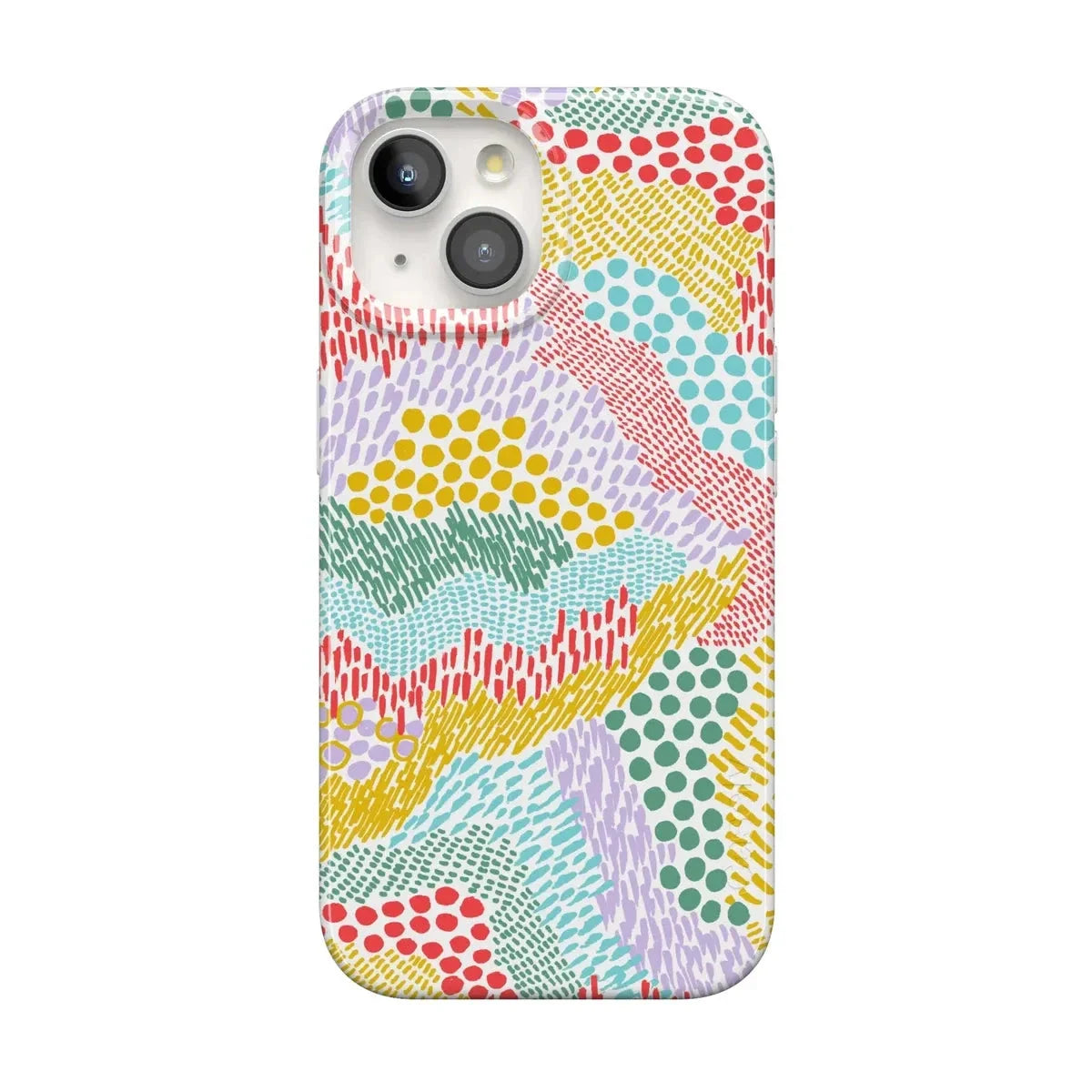 Color Me Happy | Pattern Colorblock Case