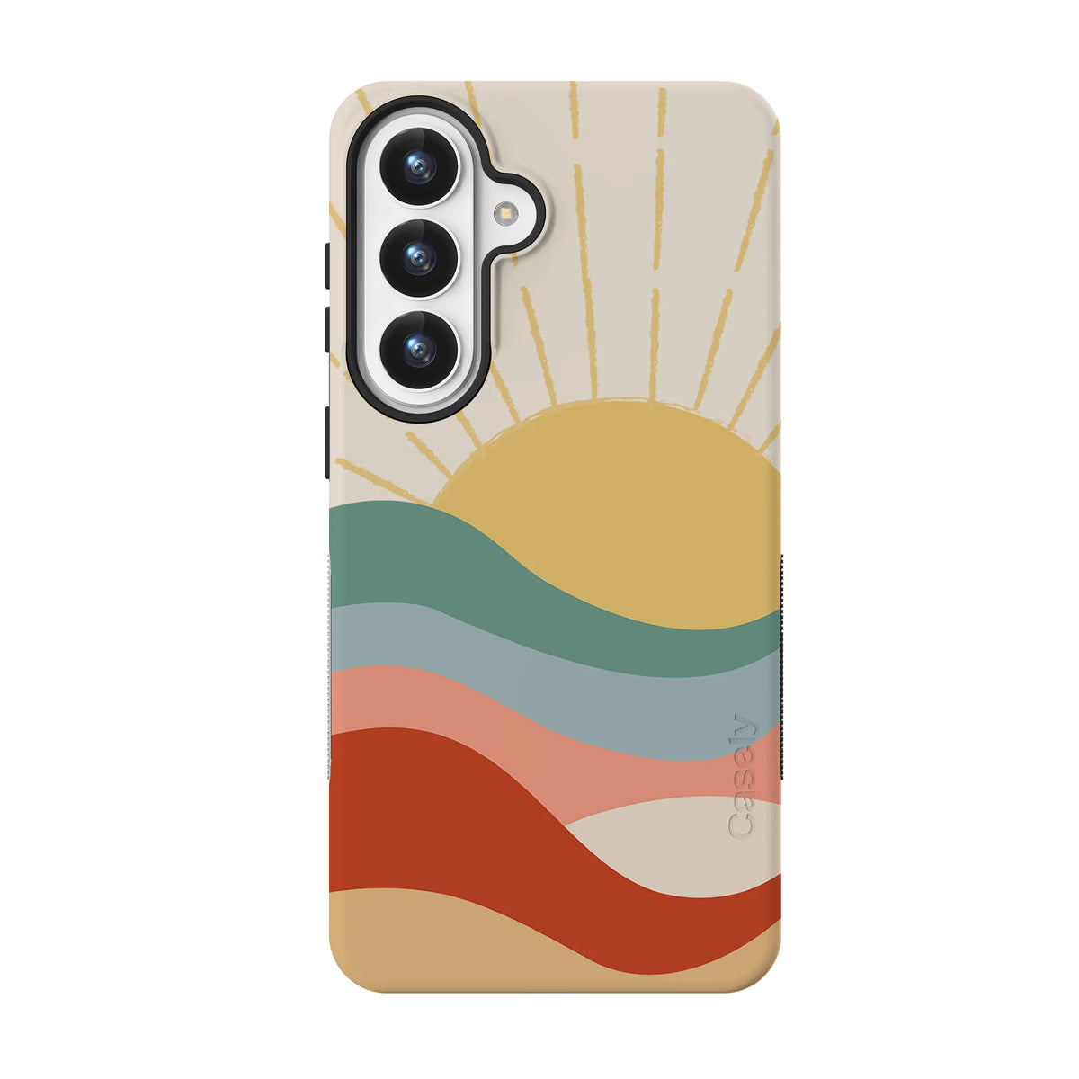 Here Comes the Sun | Colorblock Sunset Samsung Case
