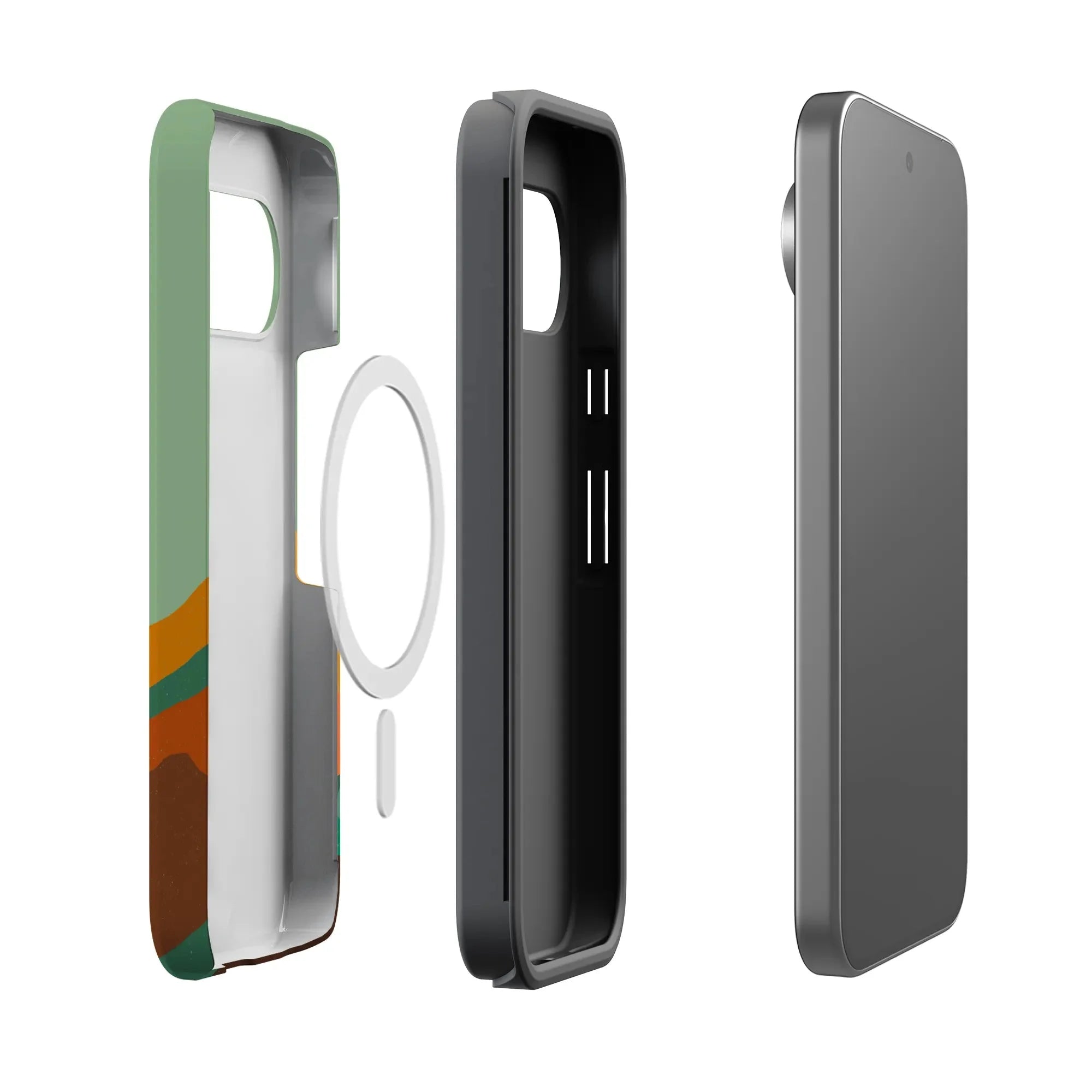 Endless Peaks | Colorblock Mountain Google Pixel Case