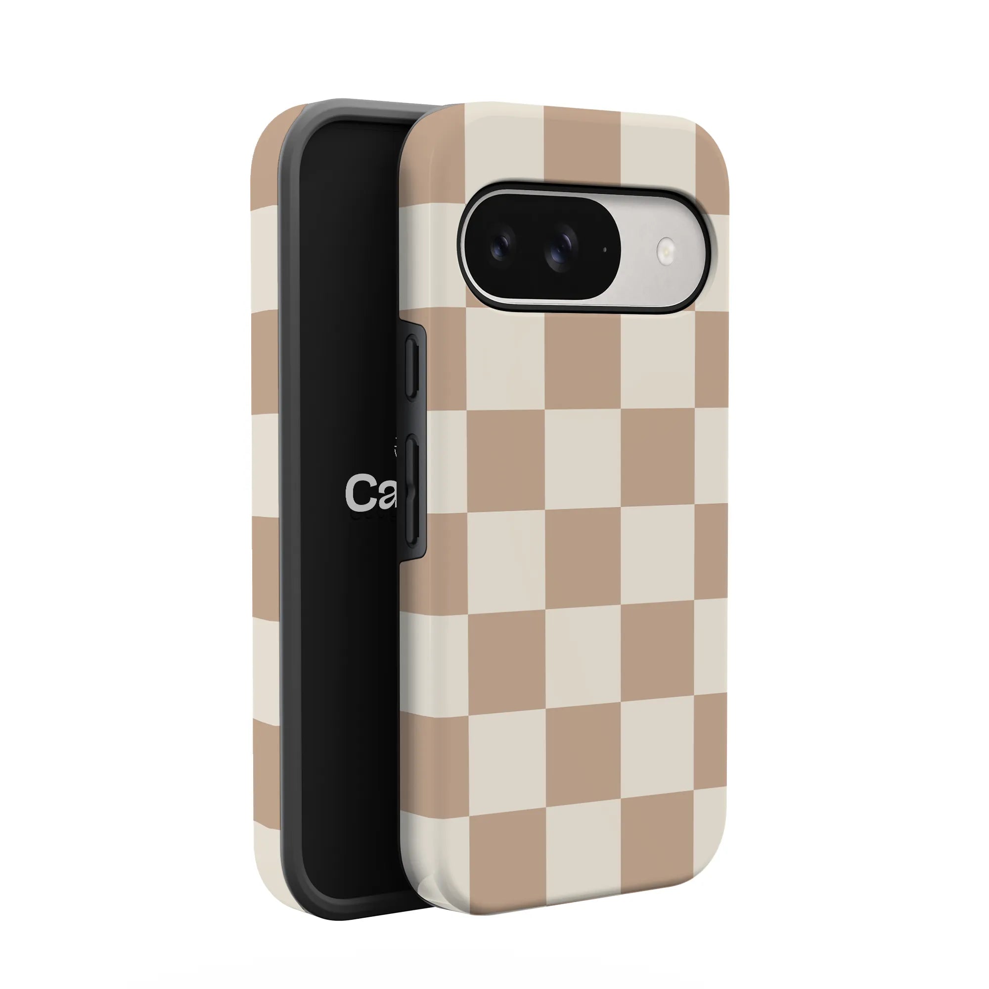 Fit Check | Neutral Checkerboard Google Pixel Case
