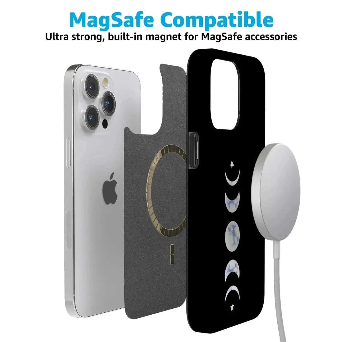 It's Just a Phase | Marble Moon Case