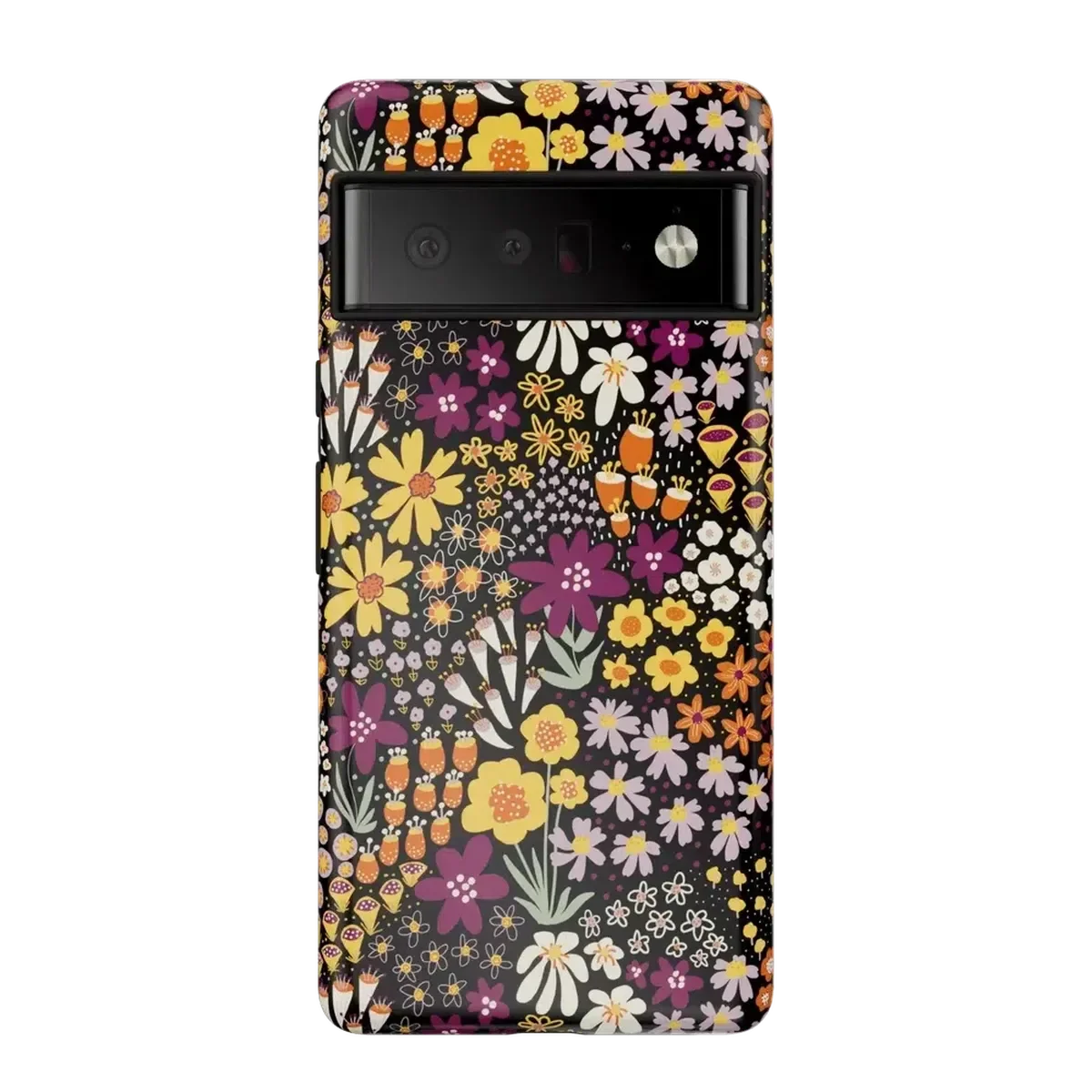 Falling for You | Plum Floral Google Pixel Case