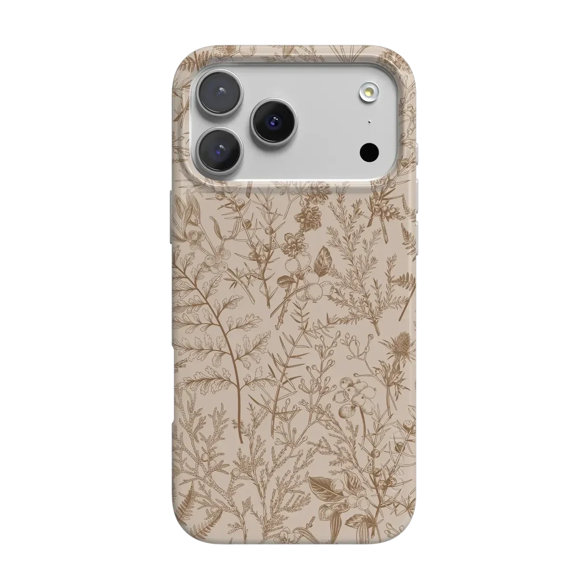 Beige Garden | Neutral Floral Case