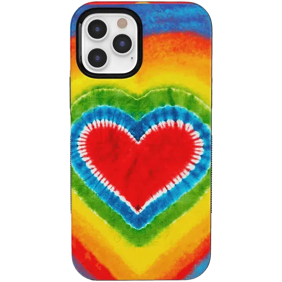 I Heart Tie Dye | Rainbow Heart Case
