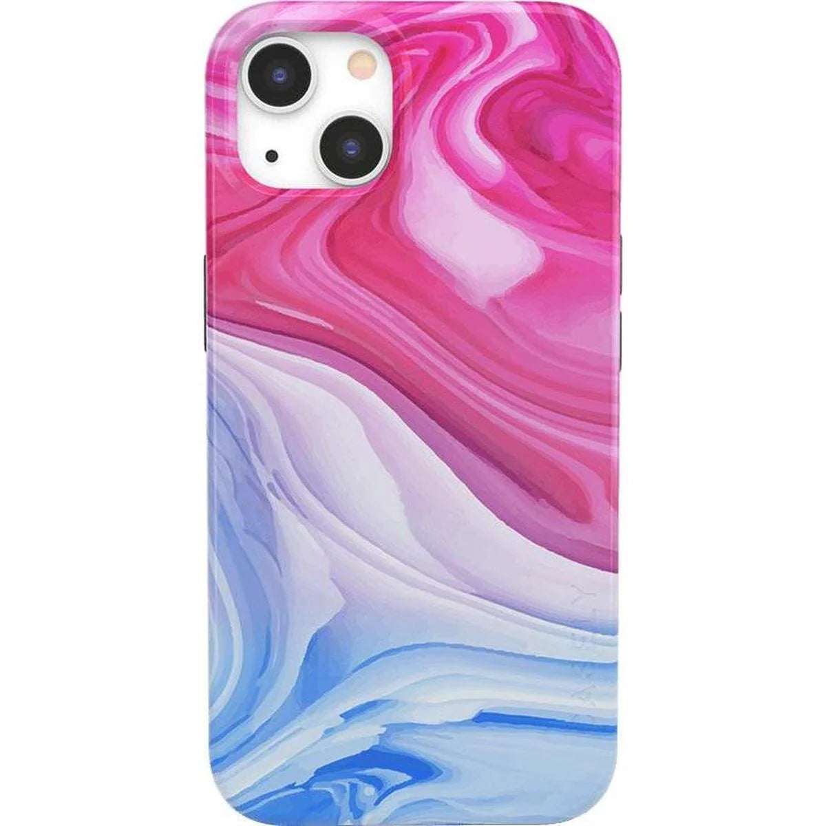 Land & Sea | Marble Swirl iPhone Case