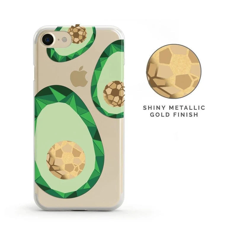 Just Ripe | Avocado Gold Clear Case