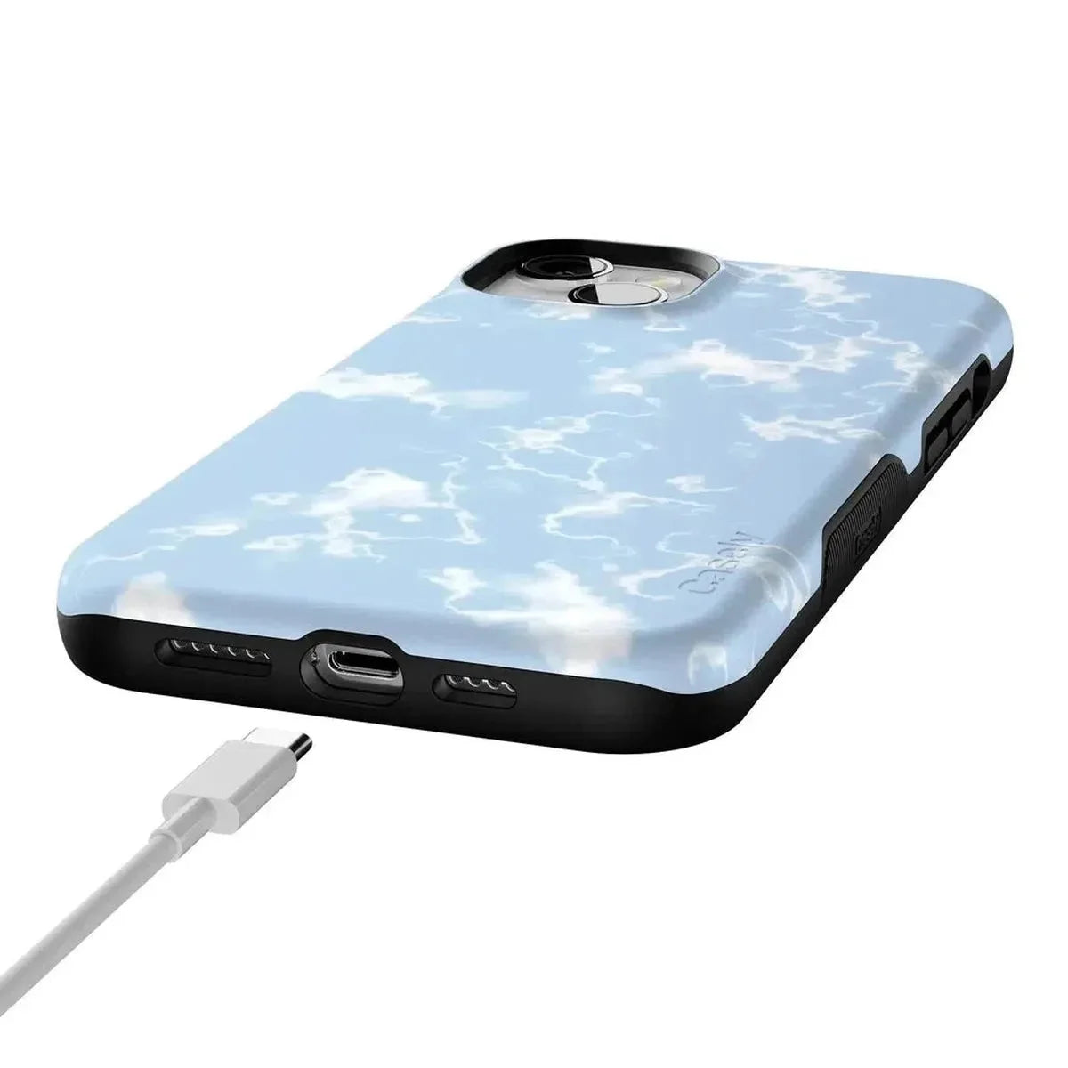 Light Blue Skies | Marble Clouds Case