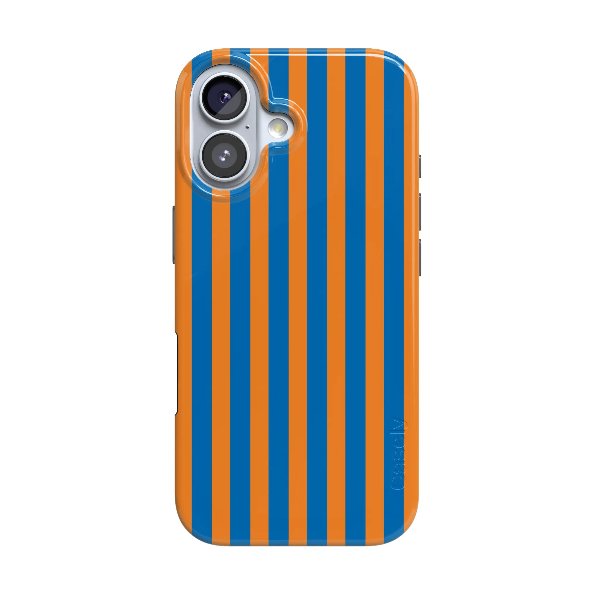 Go New York | Blue & Orange Stripes Case