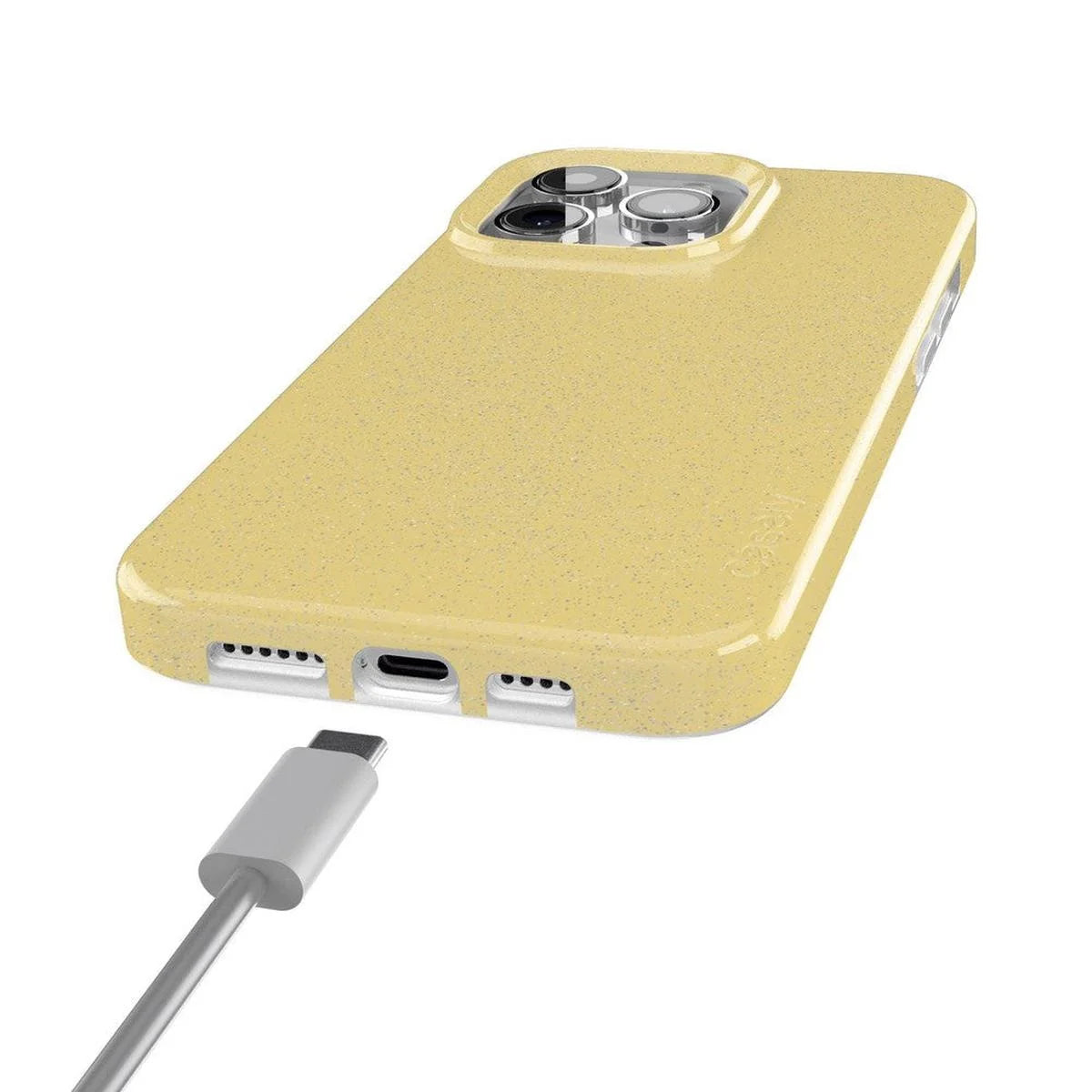 Early Riser | Yellow Pastel Shimmer Case