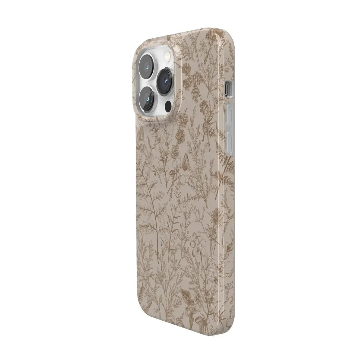 Beige Garden | Neutral Floral Case