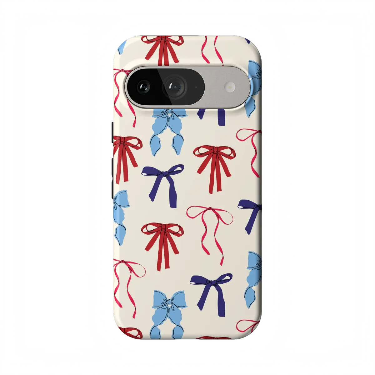 American Girlie | Red White & Blue Bows Case