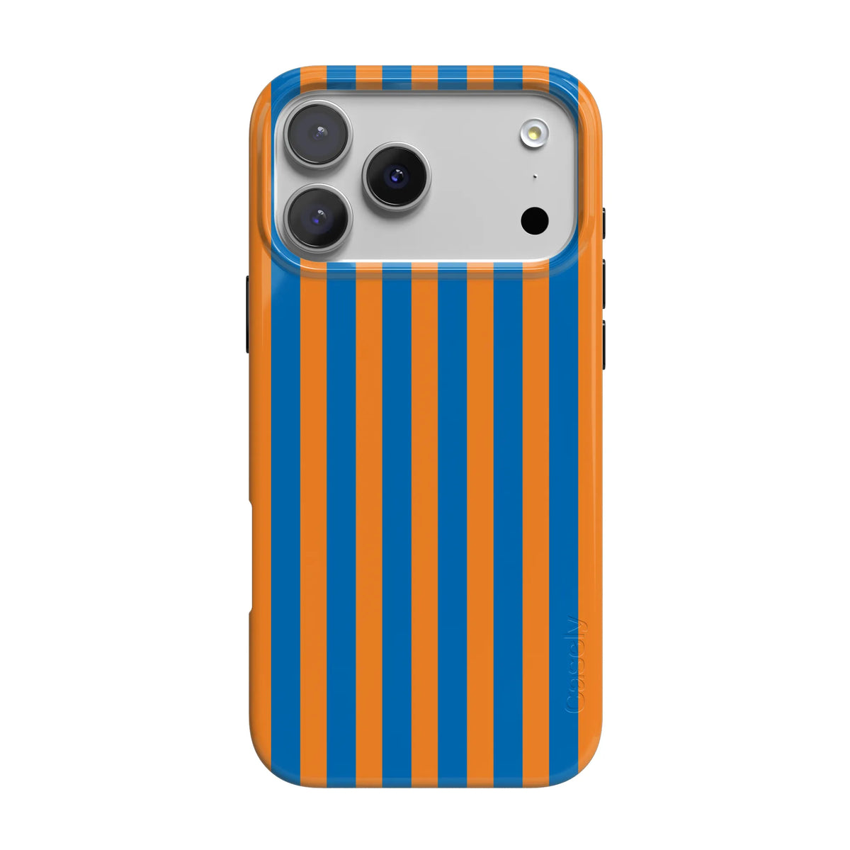 Go New York | Blue & Orange Stripes Case